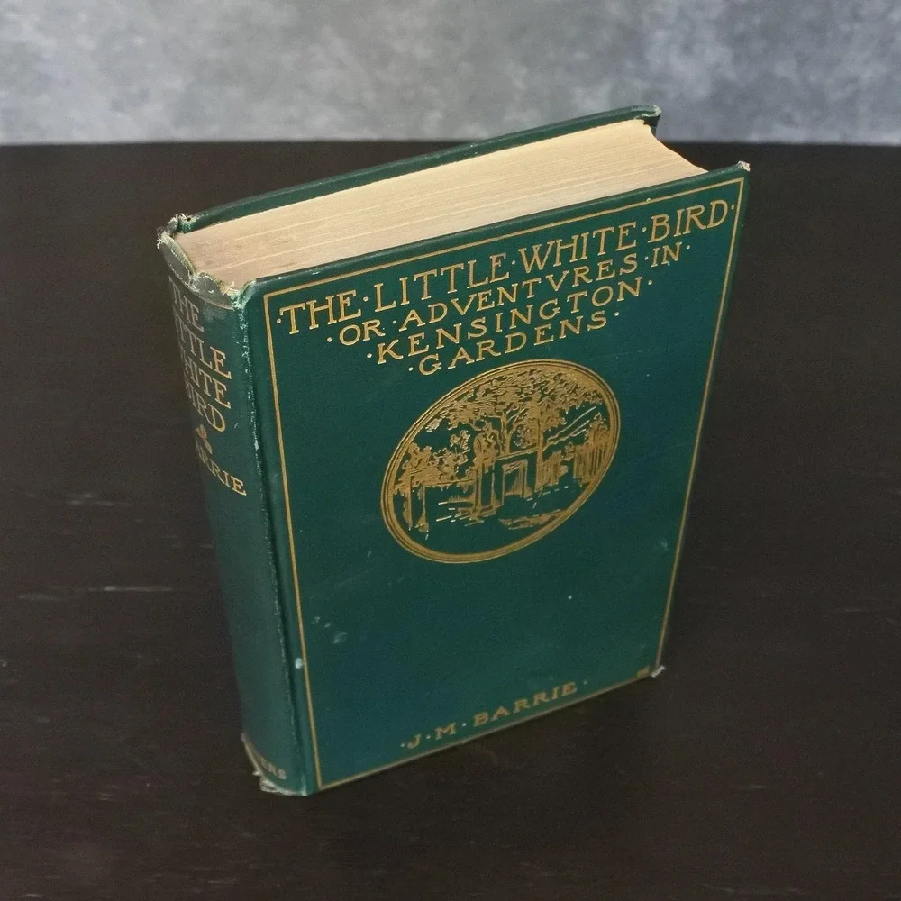 Antique First Edition 1902 The Little White Bird J. M. Barrie Dare Wright Gift